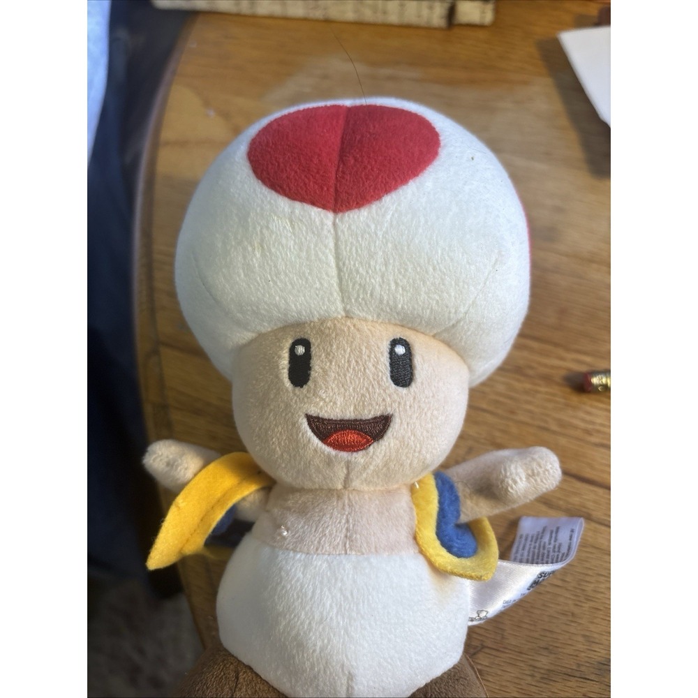 Nintendo Mario Brothers 2017‎ Toad 10" Plushie Toy